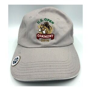 US Open Oakmont 2016 USGA Member Strapback Golf Hat‎ Squirrel Logo Pin